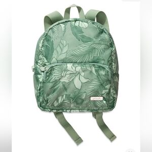 NWT Victoria's Secret VS PINK Mini Backpack Dusty Teal Floral